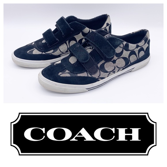 coach velcro shoes
